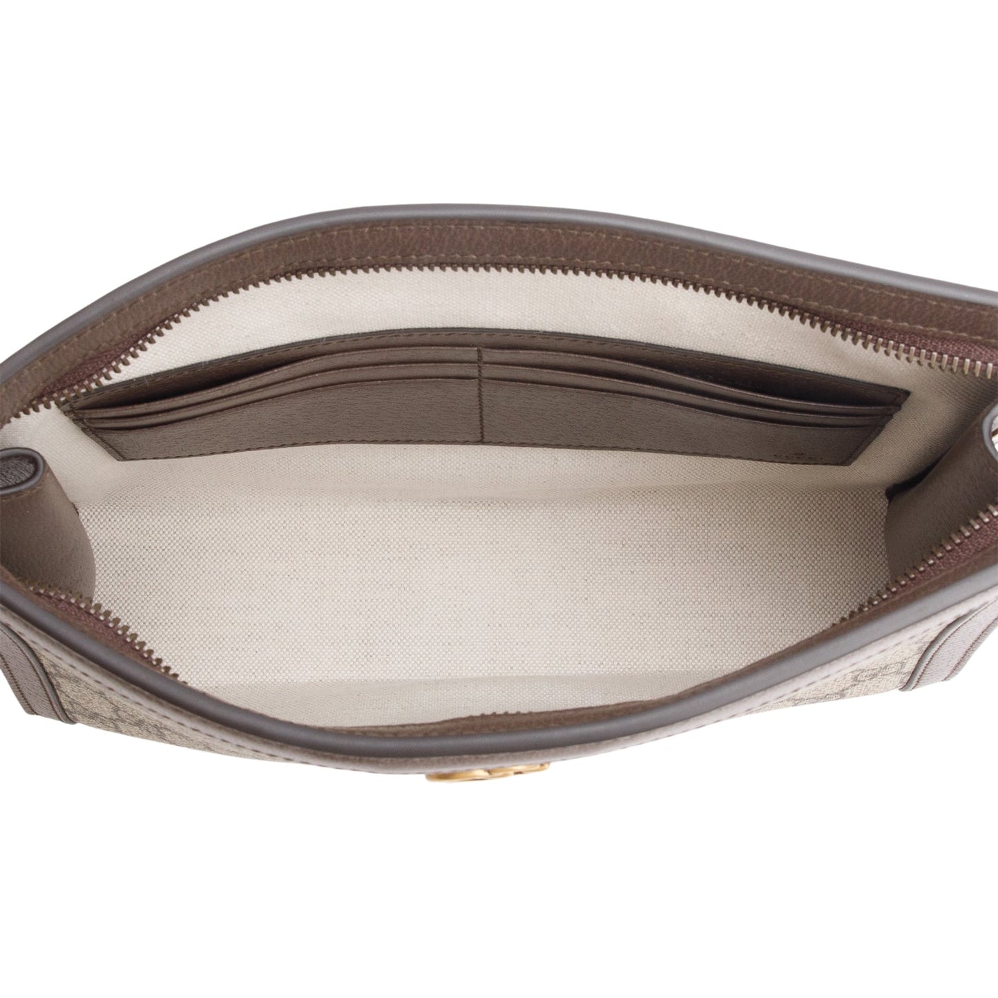 Gucci GG Supreme Monogram Small Ophidia Wristlet Pouch