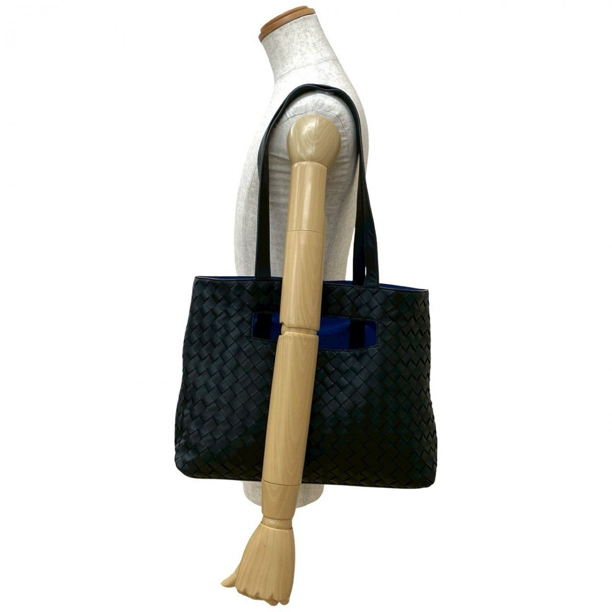 BOTTEGAVENETA Tote Bag leather black The Slot