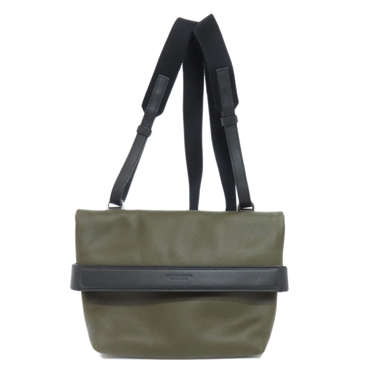BOTTEGAVENETA Shoulder Bag PVC green logo Women