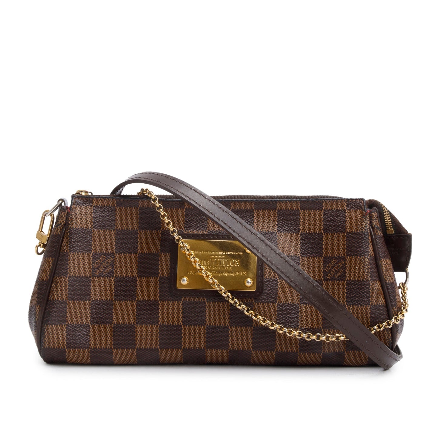 Louis Vuitton Damier Ebene Eva Clutch