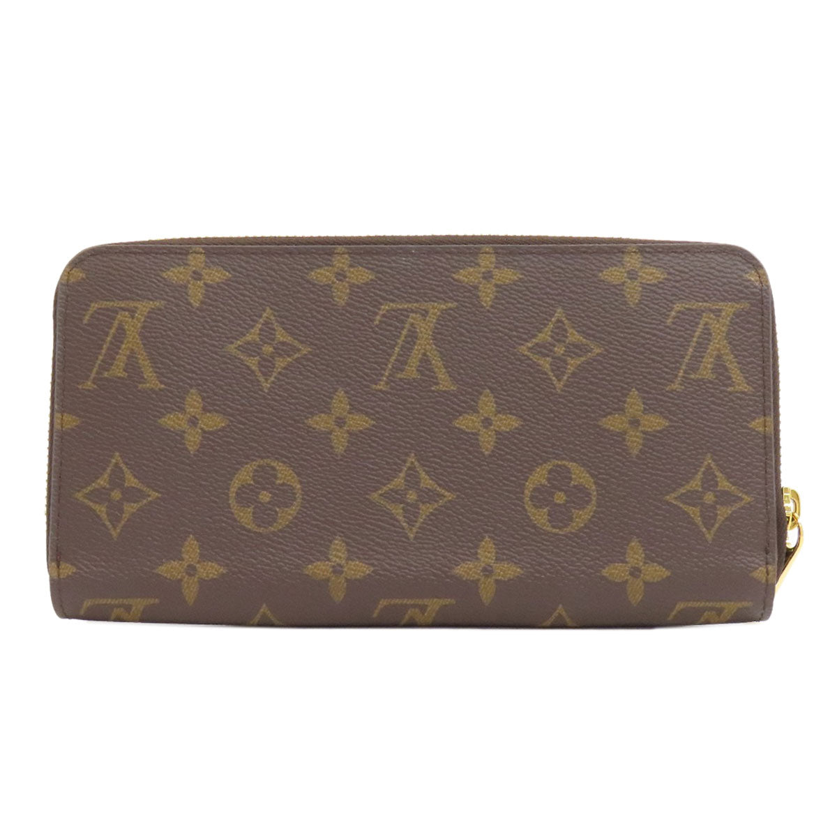 LOUIS VUITTON Long Wallet Purse M41895 Monogram canvas Brown Zippy wallet Women