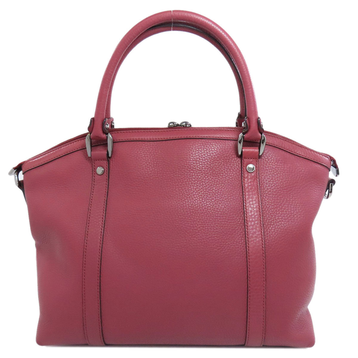 GUCCI Tote Bag 341508 leather pink Outlet 2WAY Women