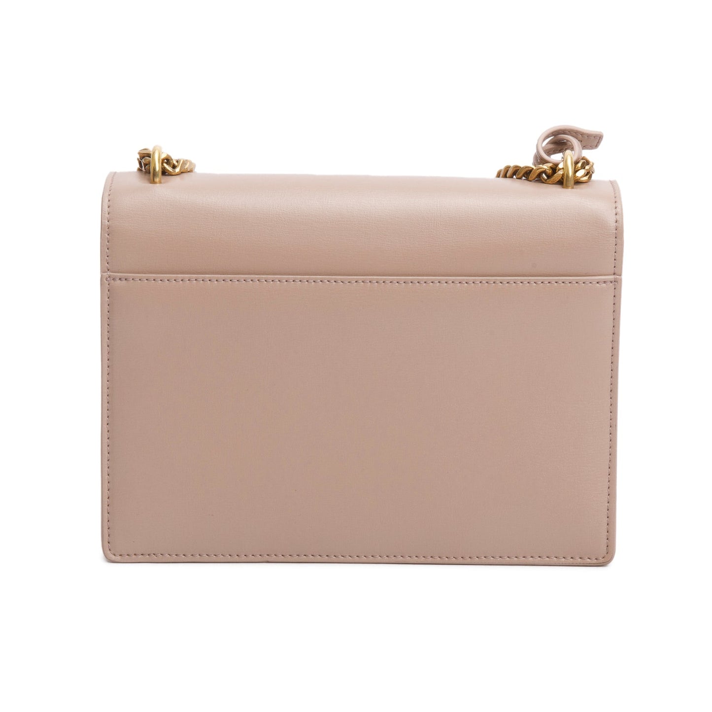 Saint Laurent 2023 Dark Beige Smooth Leather Medium Sunset Bag