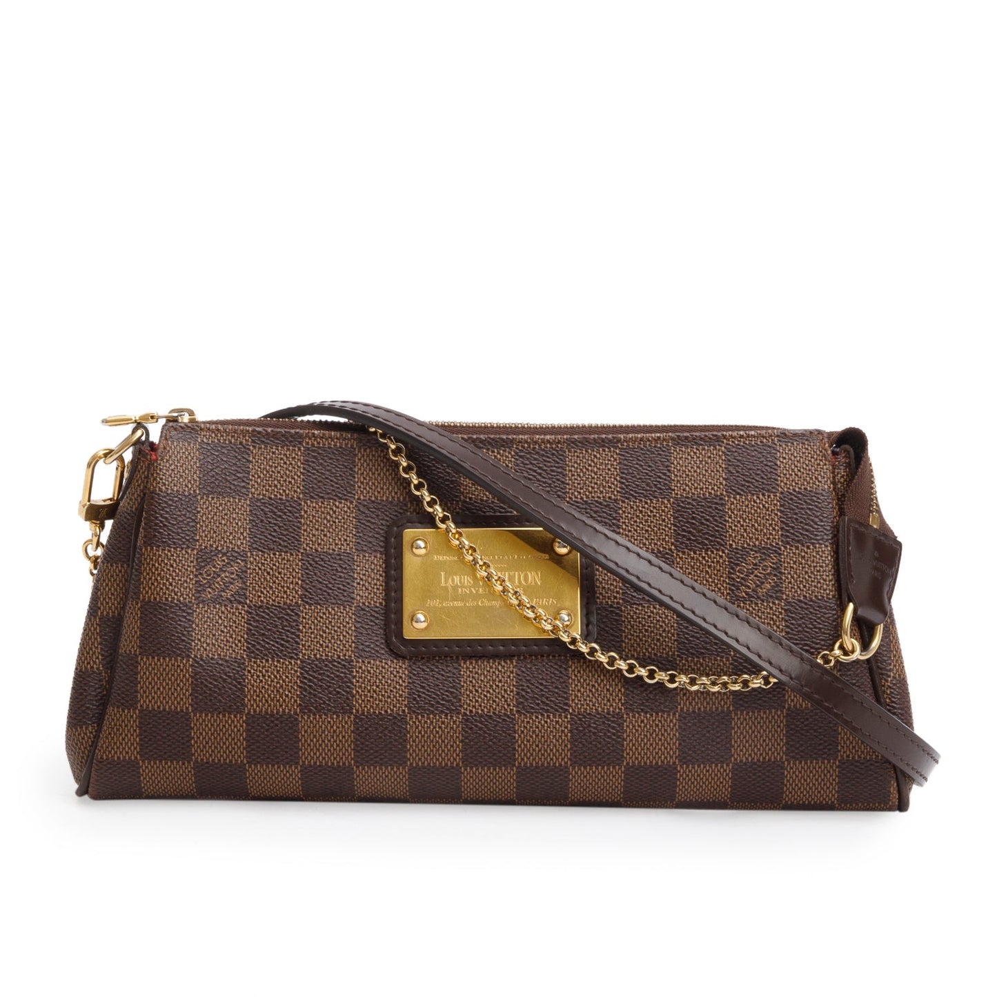 Louis Vuitton Damier Ebene Eva Clutch