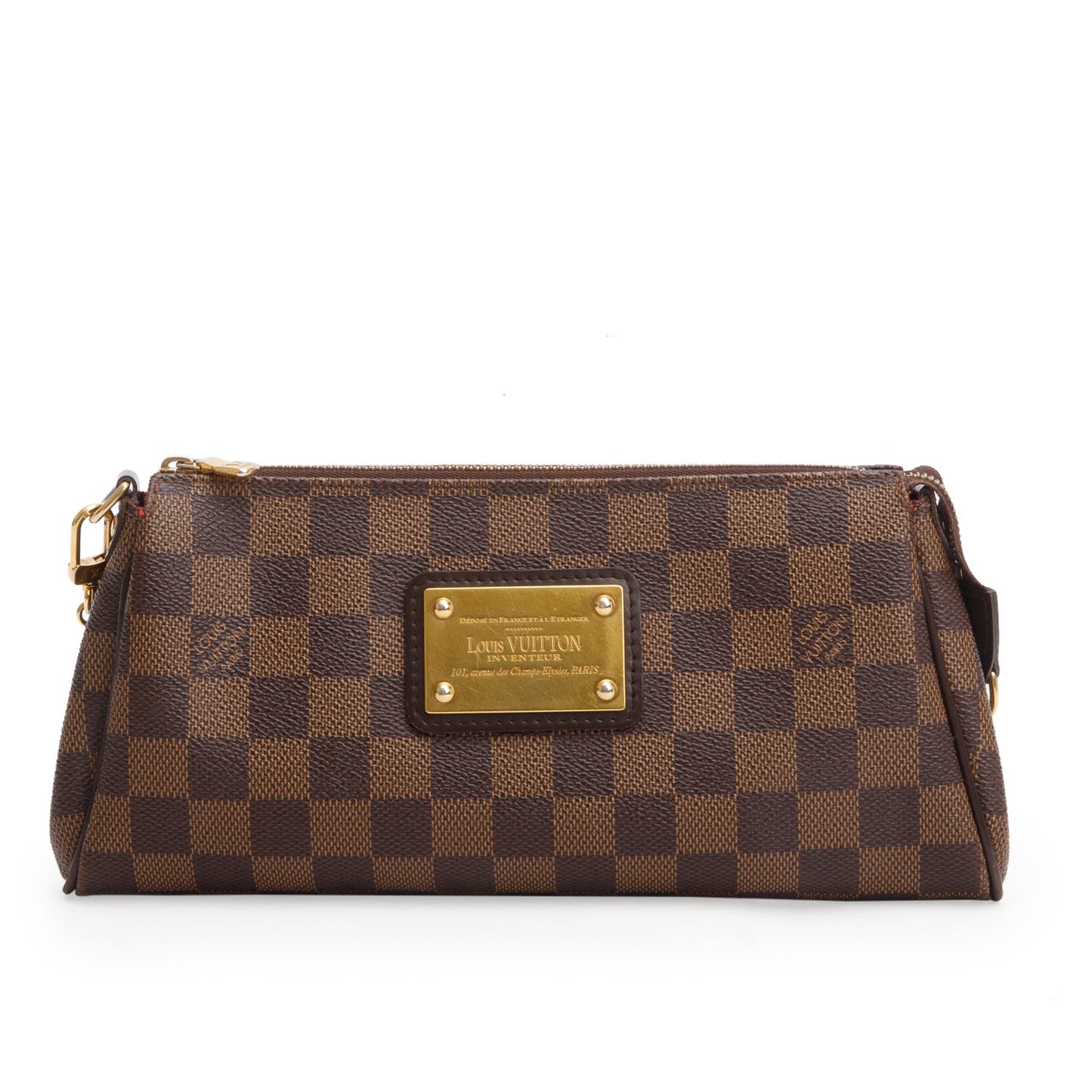 Louis Vuitton Damier Ebene Eva Clutch
