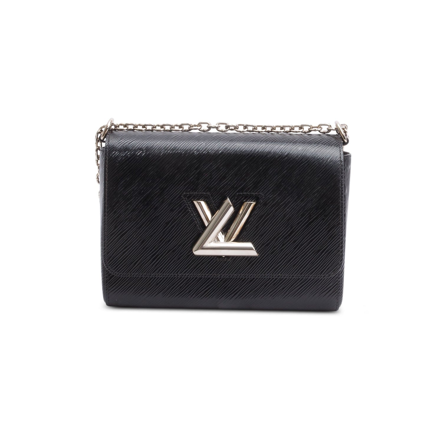 Louis Vuitton Black Epi Leather Twist MM Bag