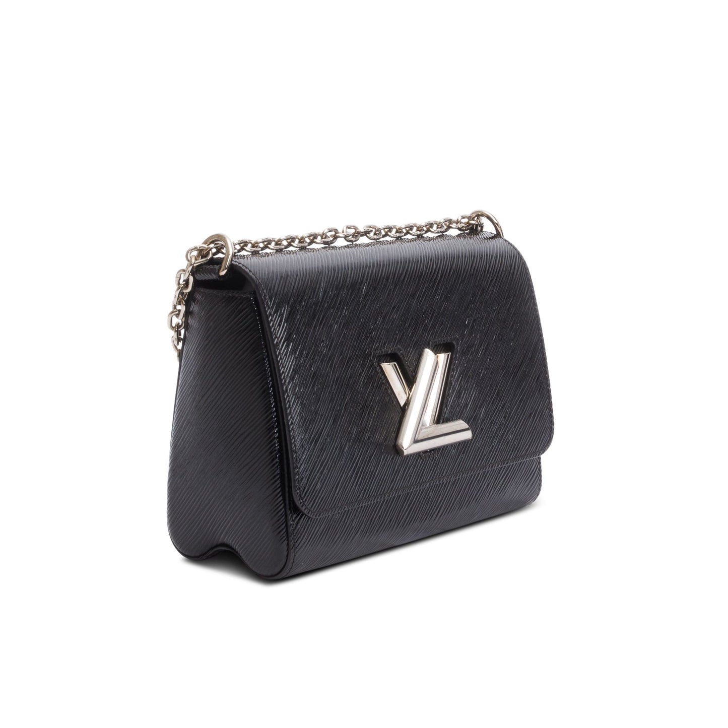 Louis Vuitton Black Epi Leather Twist MM Bag