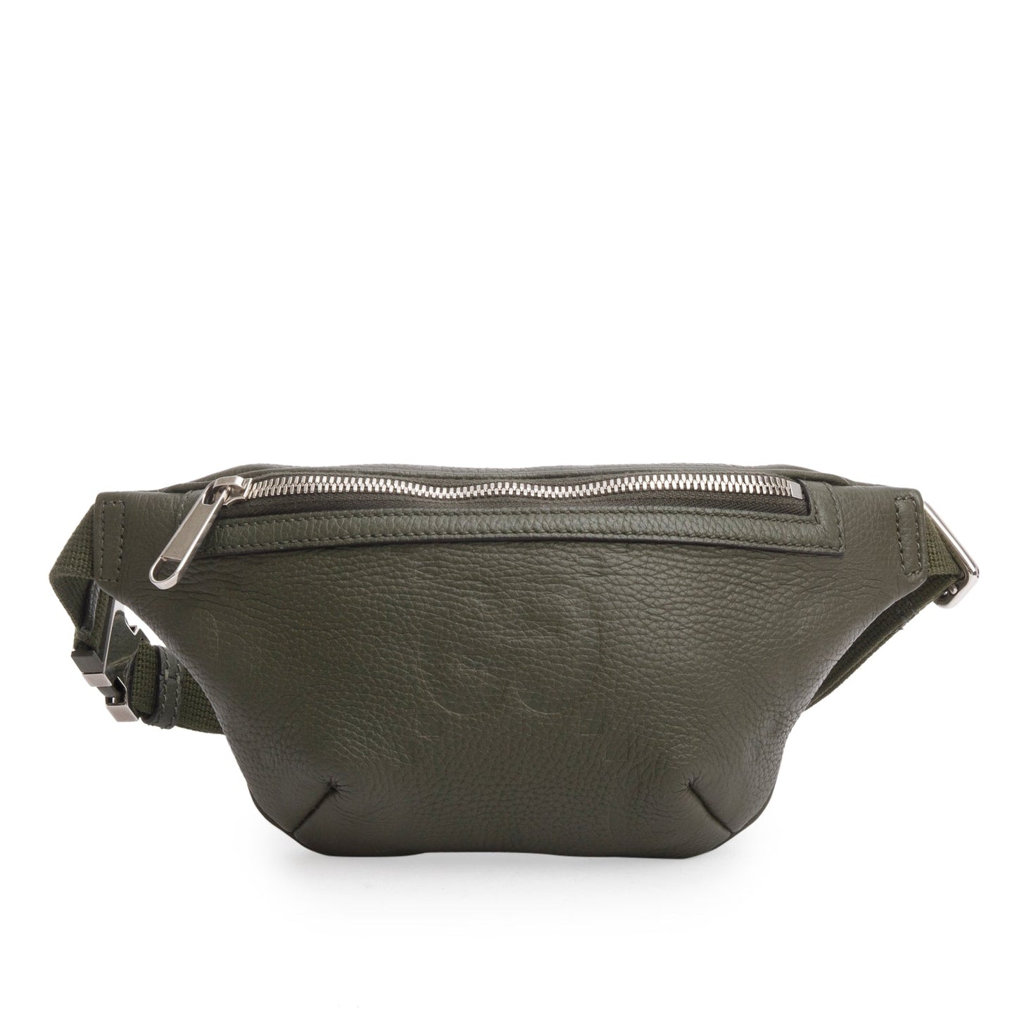 Gucci Green Leather Jumbo GG Small Belt Bag