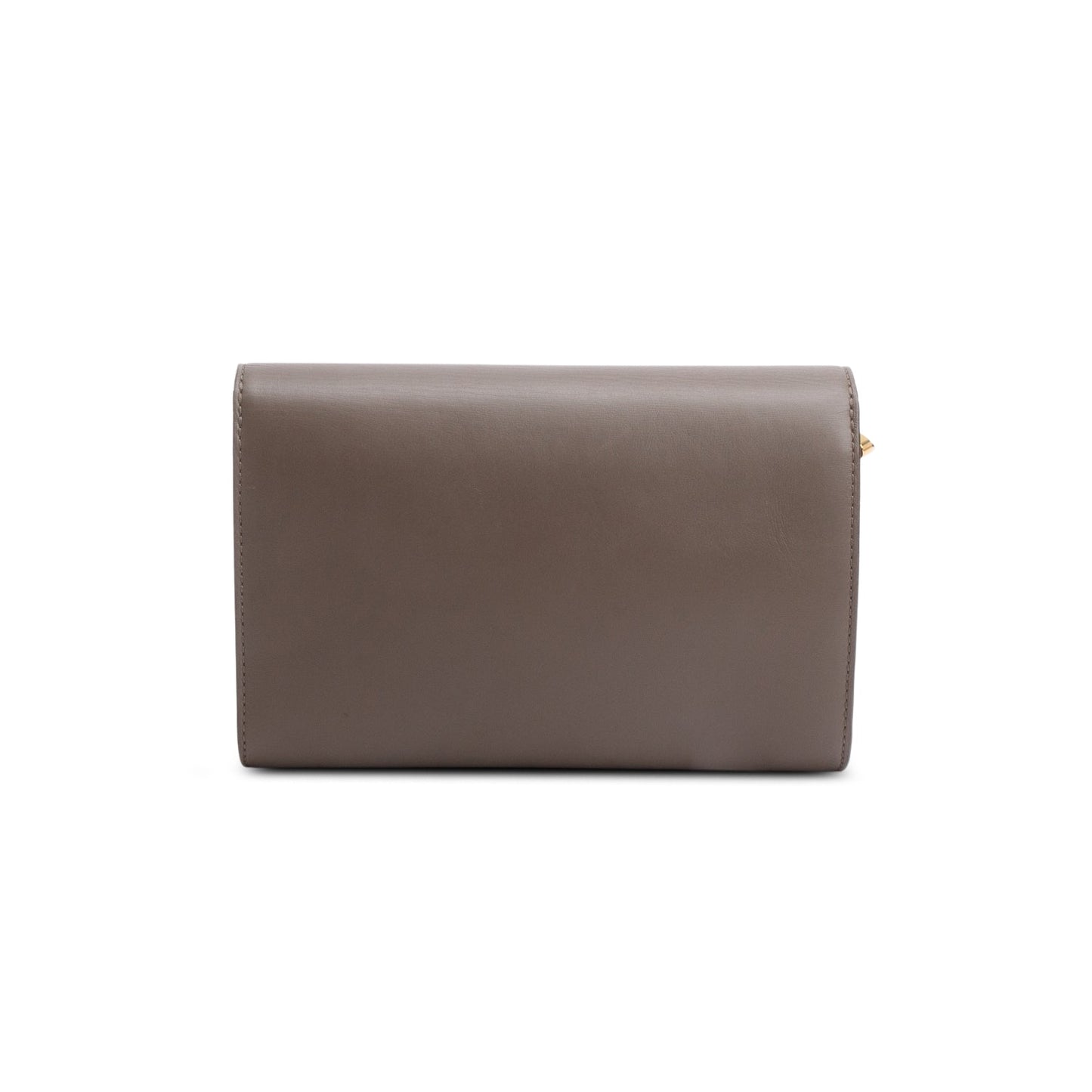 Louis Vuitton Taupe Calfskin Chain Louise Pochette