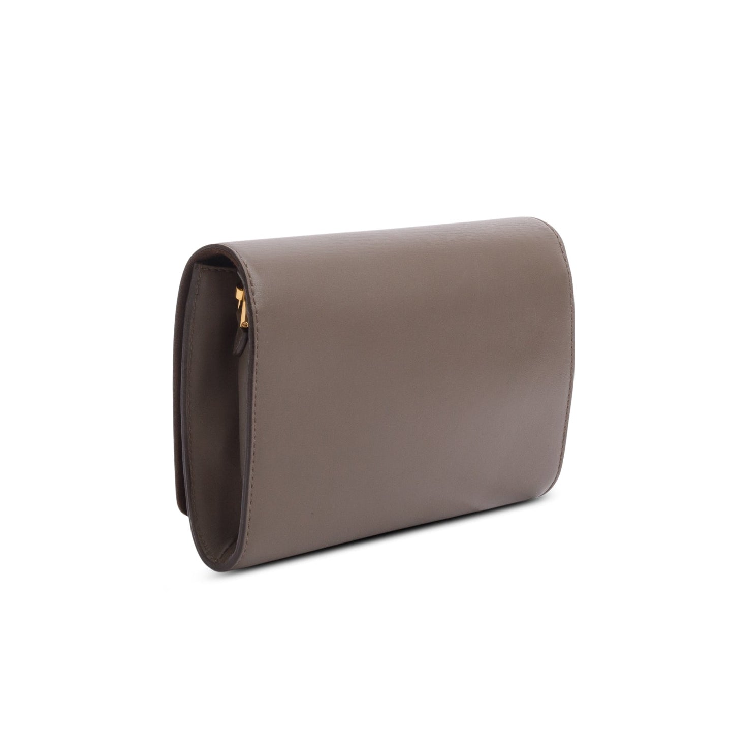 Louis Vuitton Taupe Calfskin Chain Louise Pochette