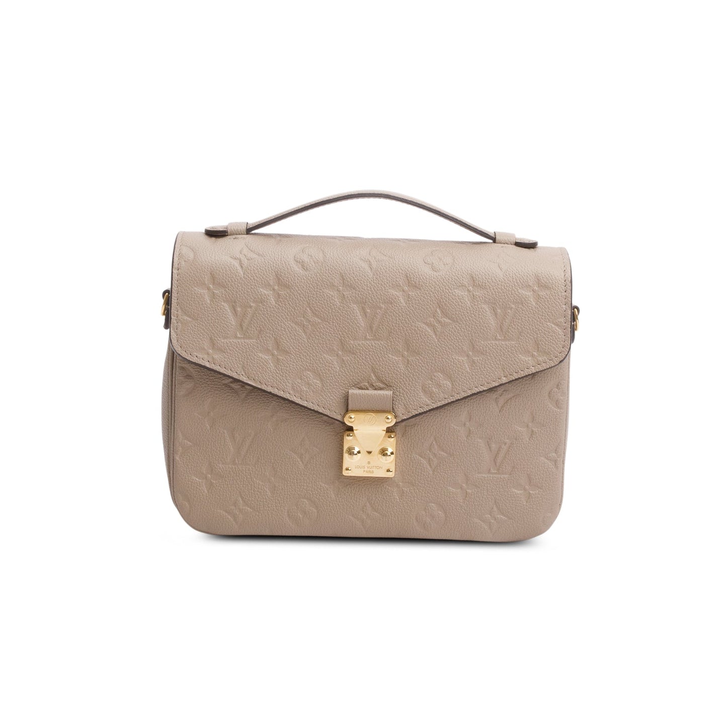 Louis Vuitton Taupe Monogram Empreinte Pochette Metis