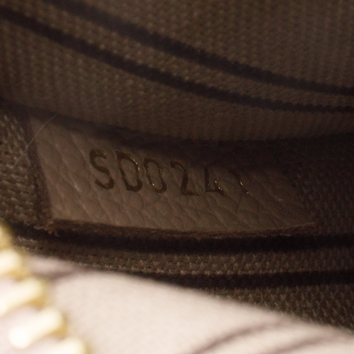 Louis Vuitton Taupe Monogram Empreinte Pochette Metis
