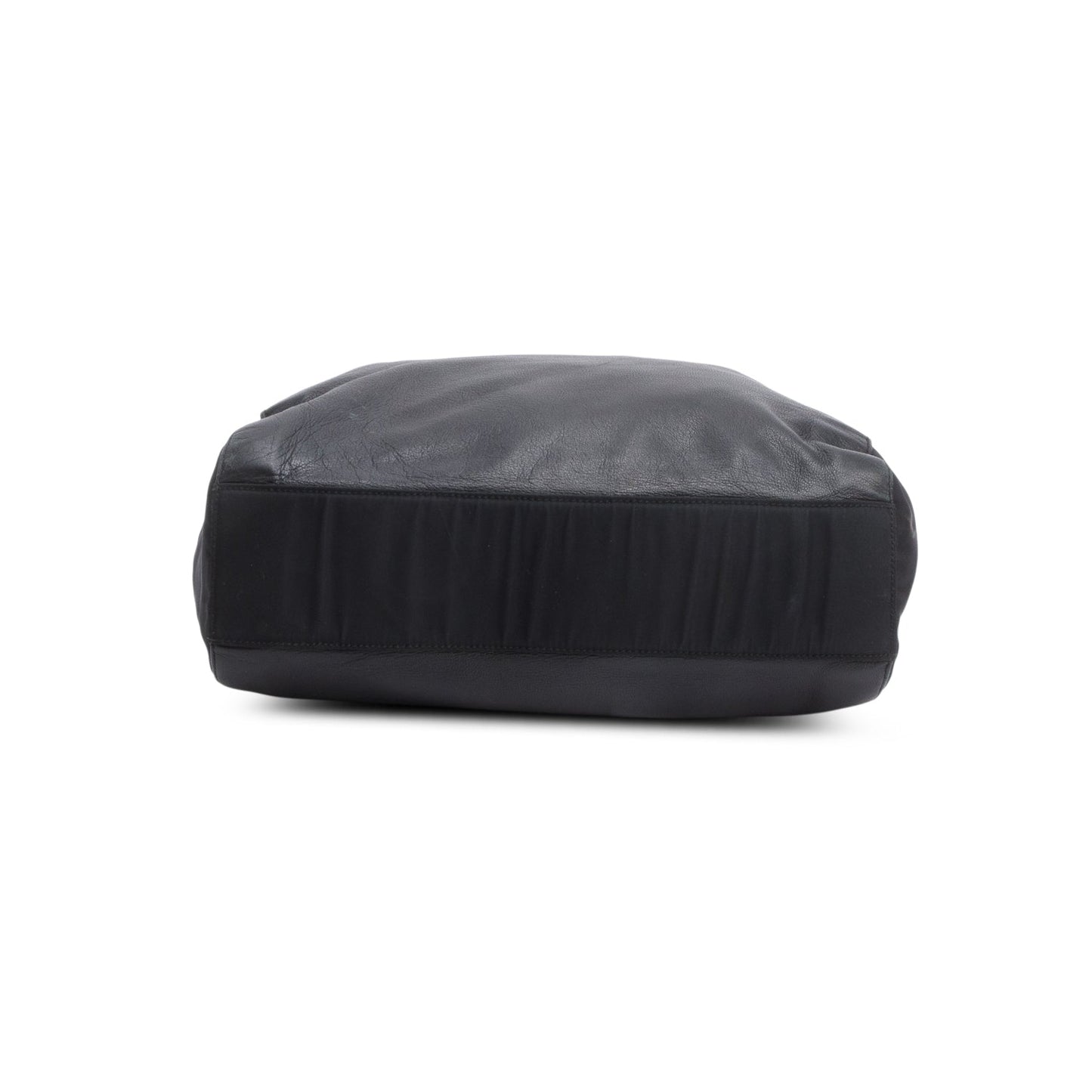 Prada Black Nappa Leather & Tessuto Nylon Catena Bag