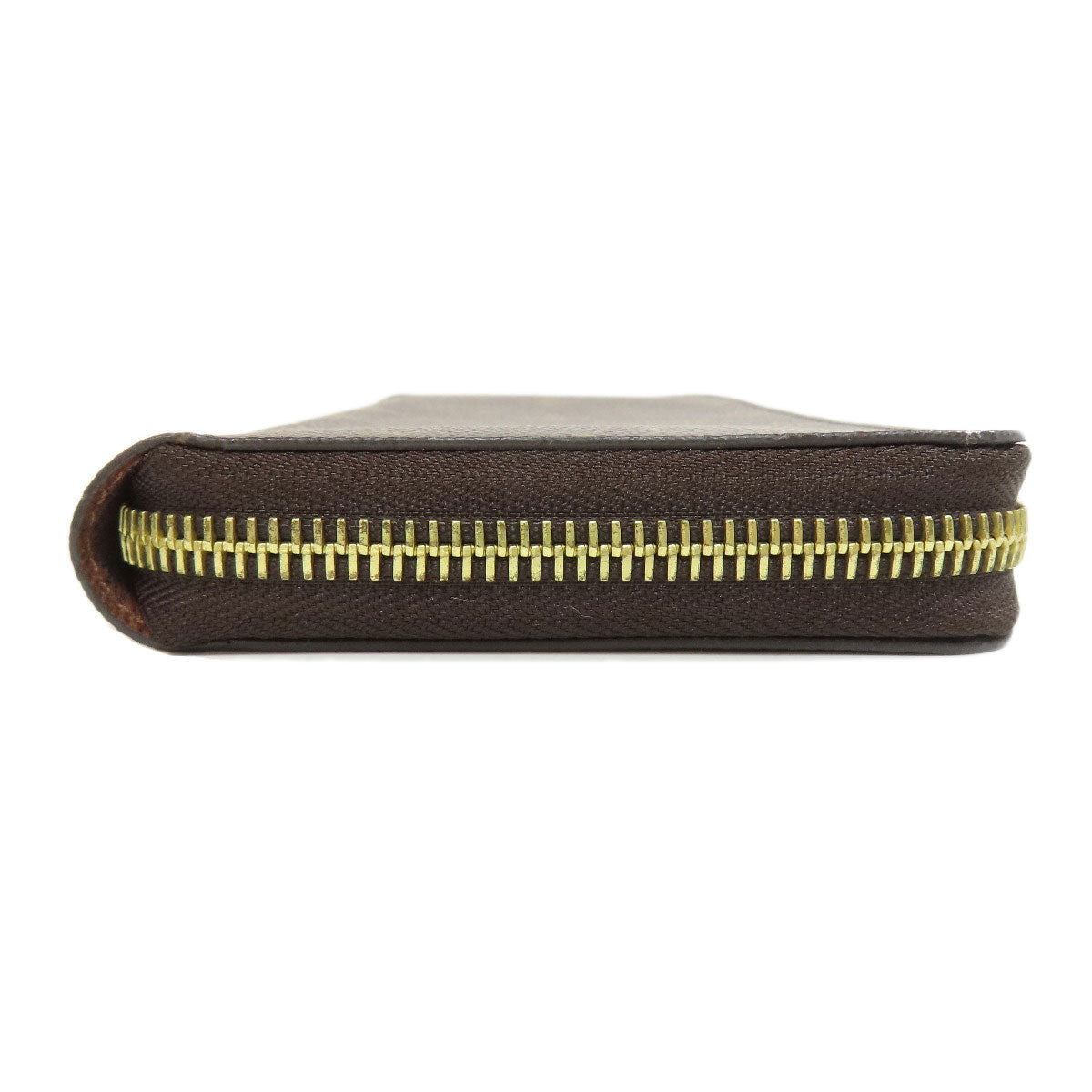 LOUIS VUITTON Long Wallet Purse M42616 Monogram canvas Brown Zippy wallet Women