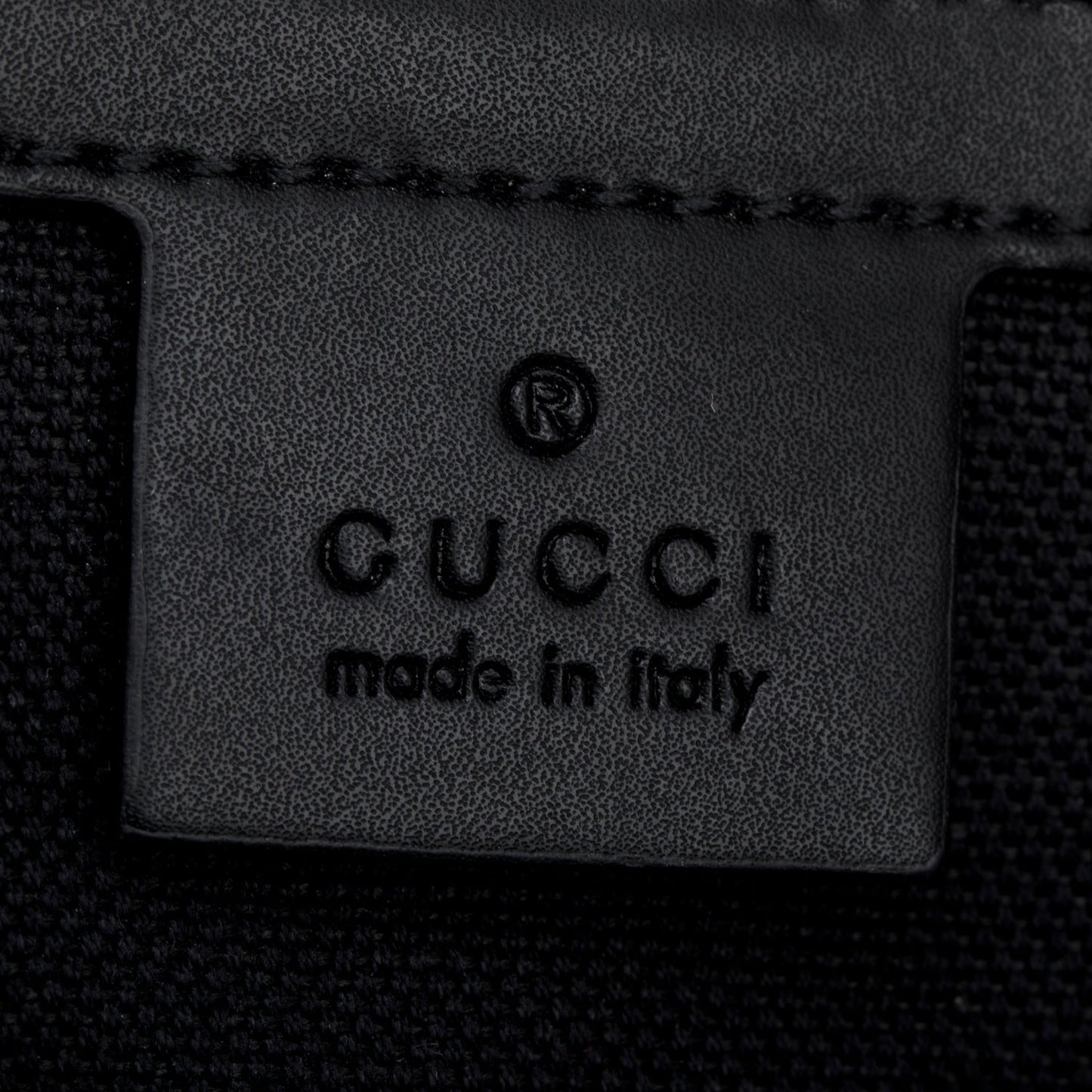 Gucci Black GG Supreme Monogram Calfskin Web Small Ophidia Day Backpack