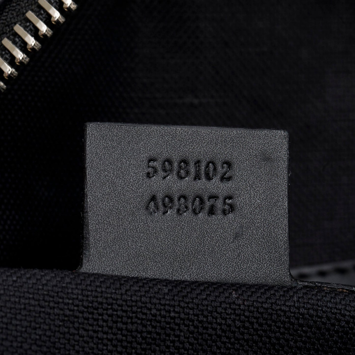 Gucci Black GG Supreme Monogram Calfskin Web Small Ophidia Day Backpack