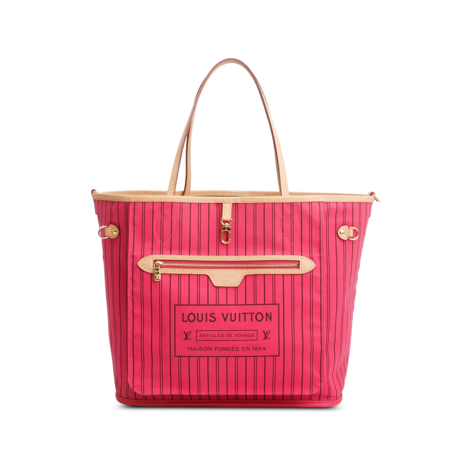 Louis Vuitton 2025 Monogram Neverfull Bandouliere Inside Out MM
