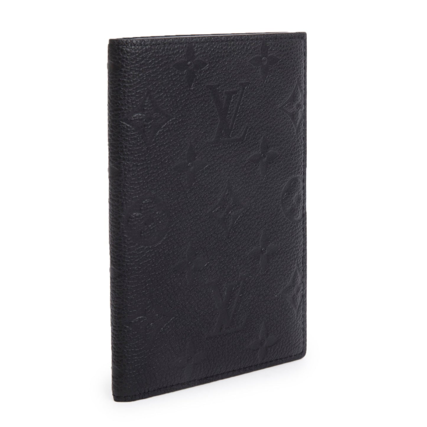 Louis Vuitton 2024 Black Monogram Empreinte Passport Cover