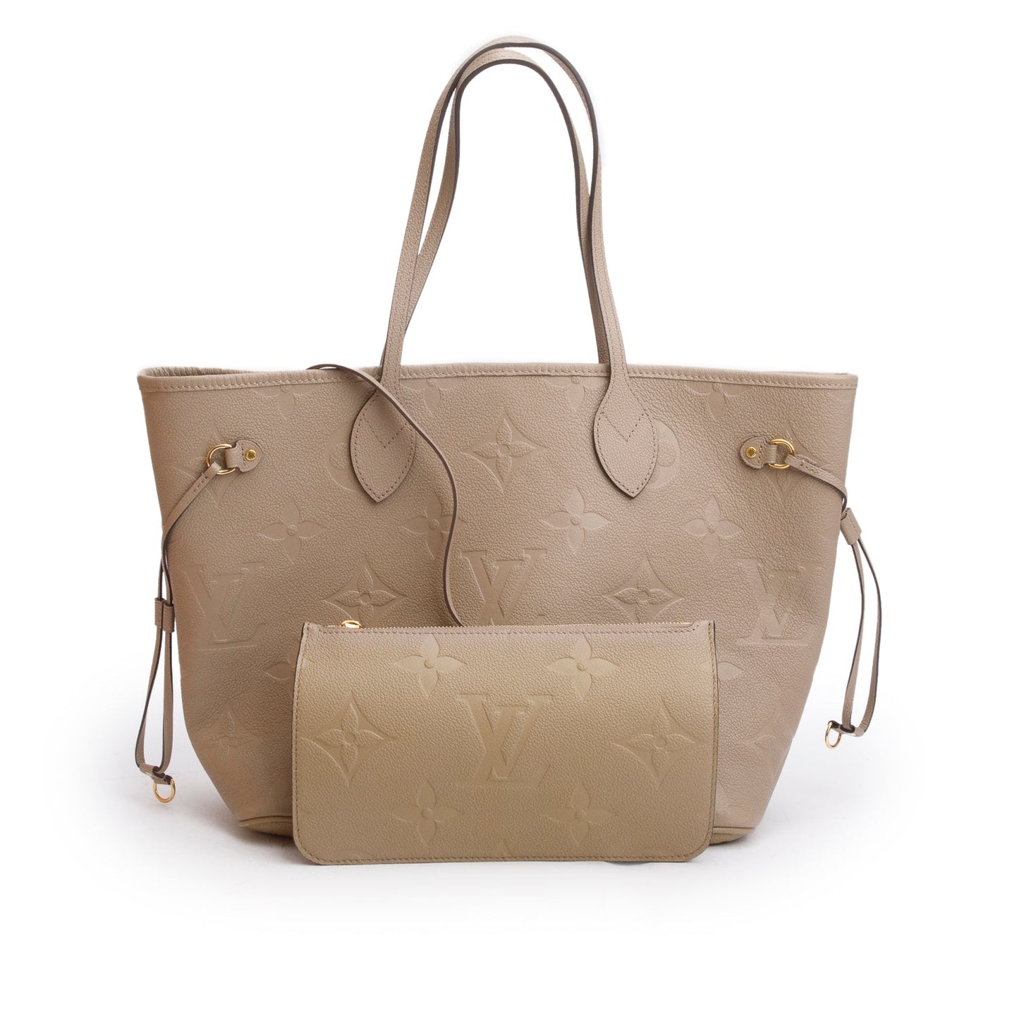 Louis Vuitton Turtledove Empreinte Monogram Giant Neverfull MM
