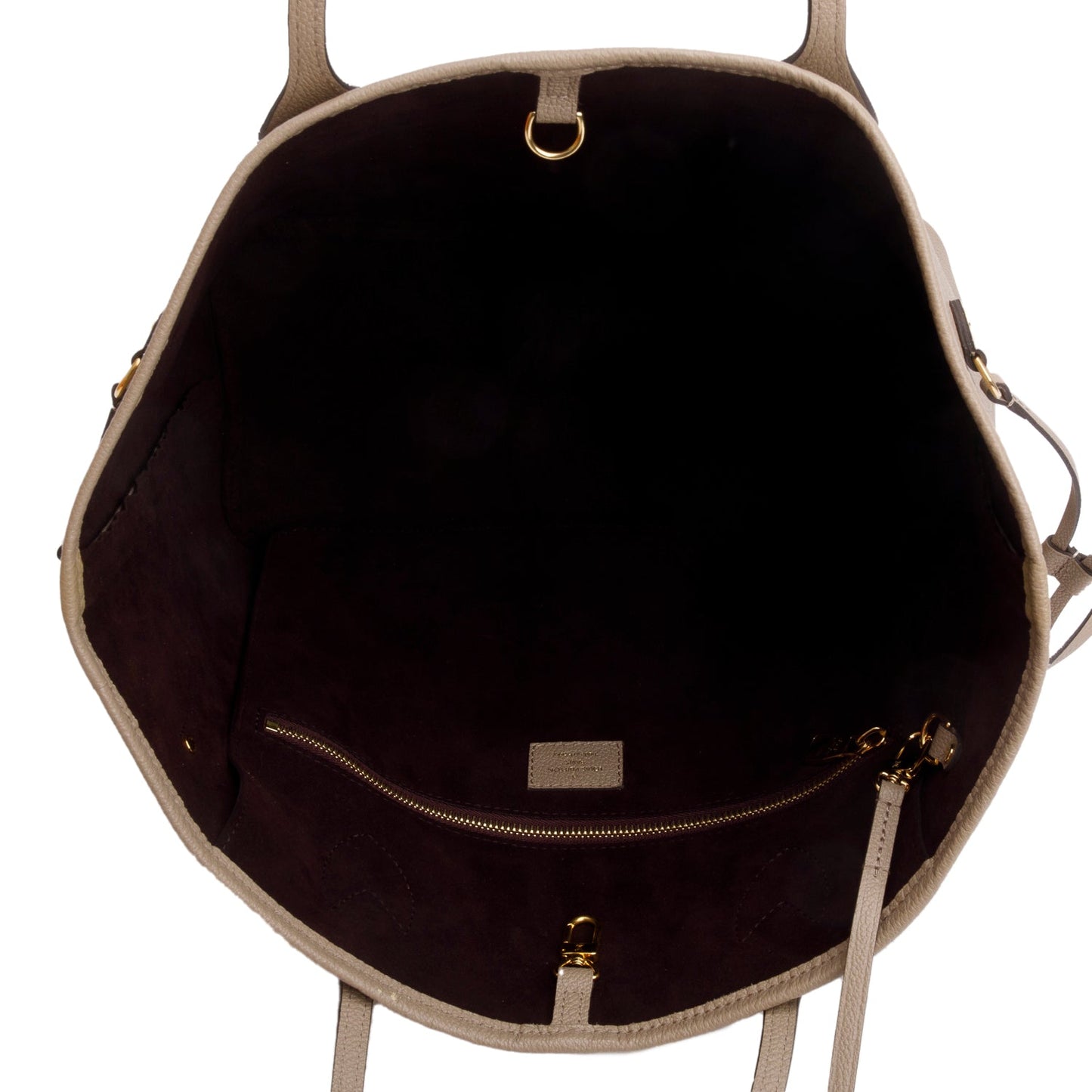 Louis Vuitton Turtledove Empreinte Monogram Giant Neverfull MM