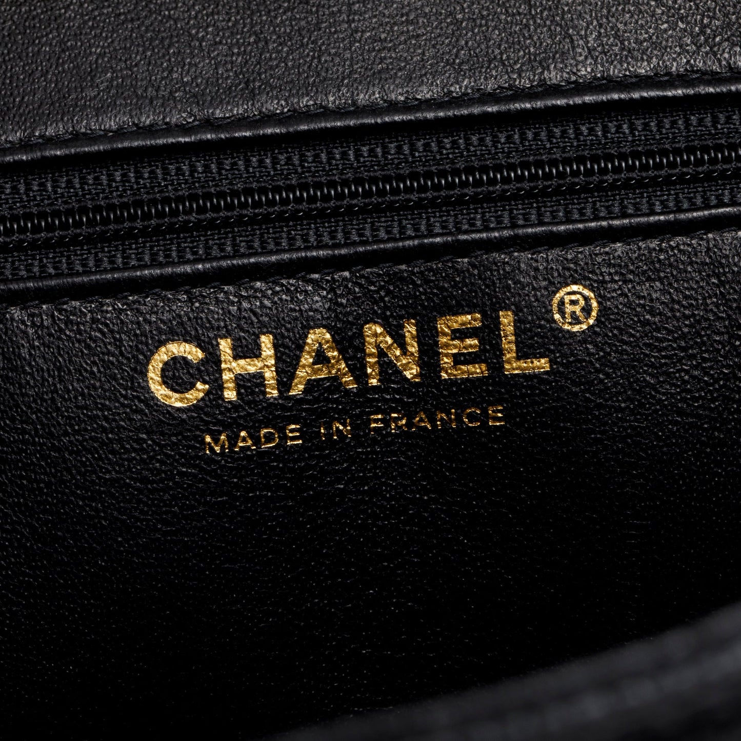 Chanel Vintage Black Caviar Leather Medallion Tote