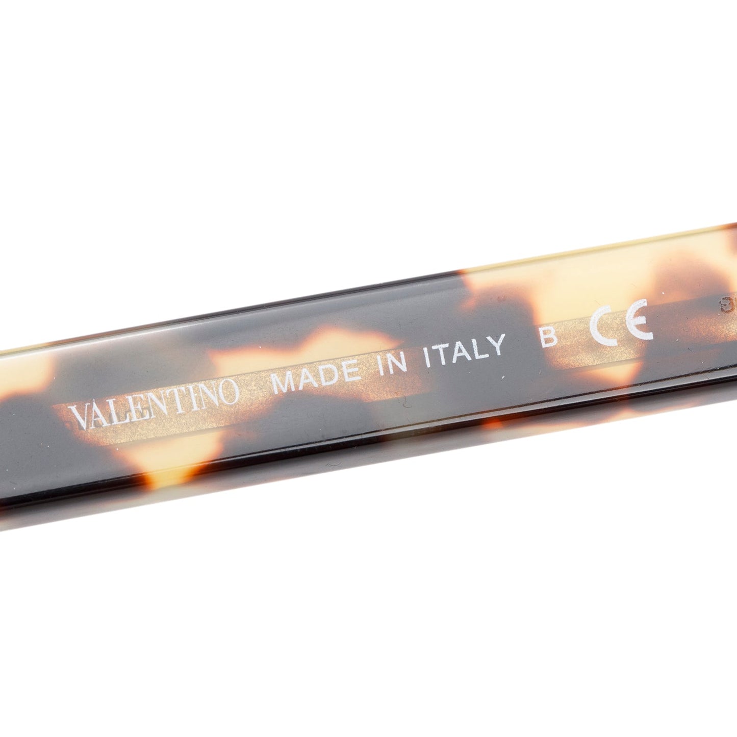 Valentino VA 4083 Black/Tortoise Acetate Stud Square Sunglasses