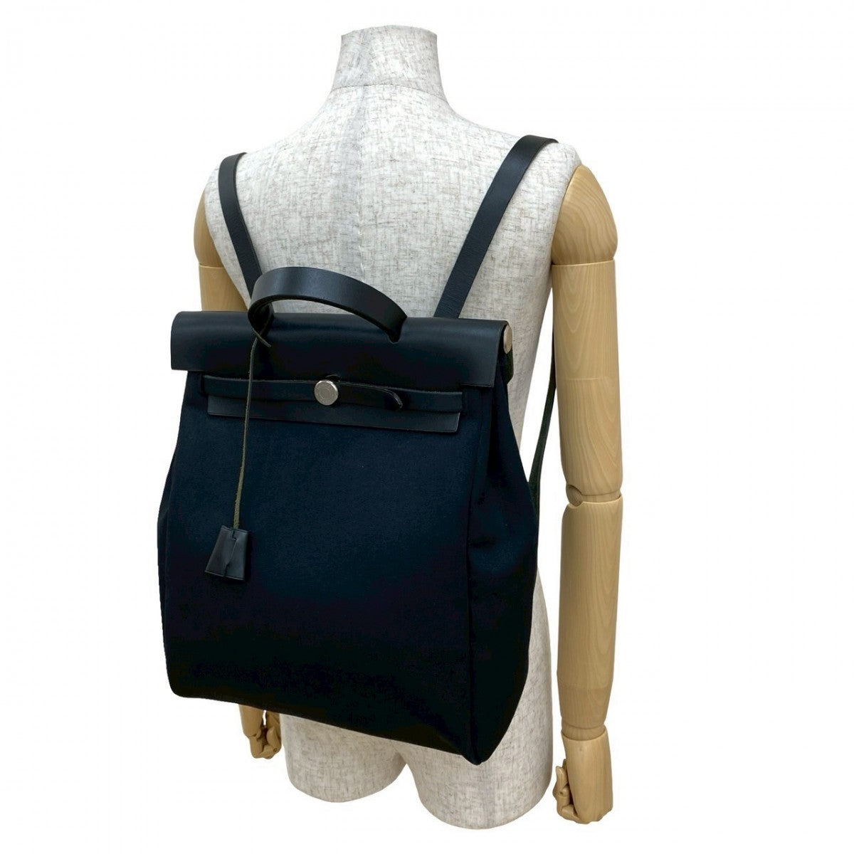 HERMES Backpack Towar Officier black Herbag ad PM
