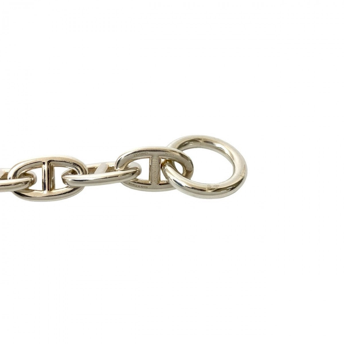 HERMES bracelet Silver925 Silver Chene Dunkle TGM 13 frames