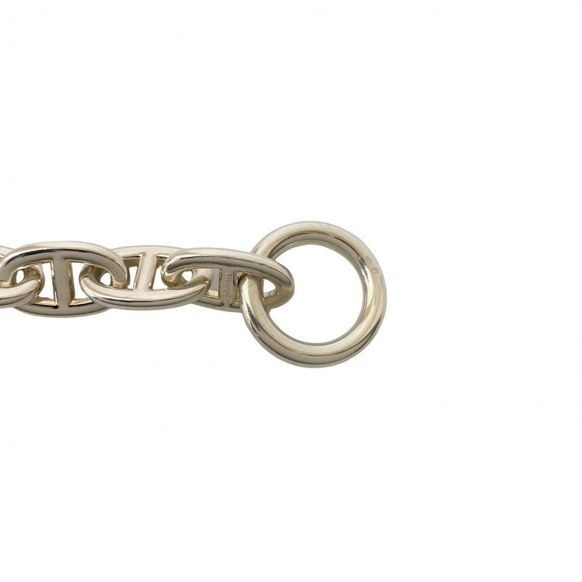 HERMES bracelet Silver925 Silver Chene Dunkle TGM 13 frames