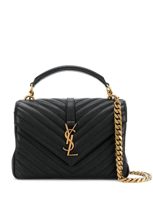Luxury Saint Laurent Trending 2025 Women's College Medium Bag in Black | 600279BRM07