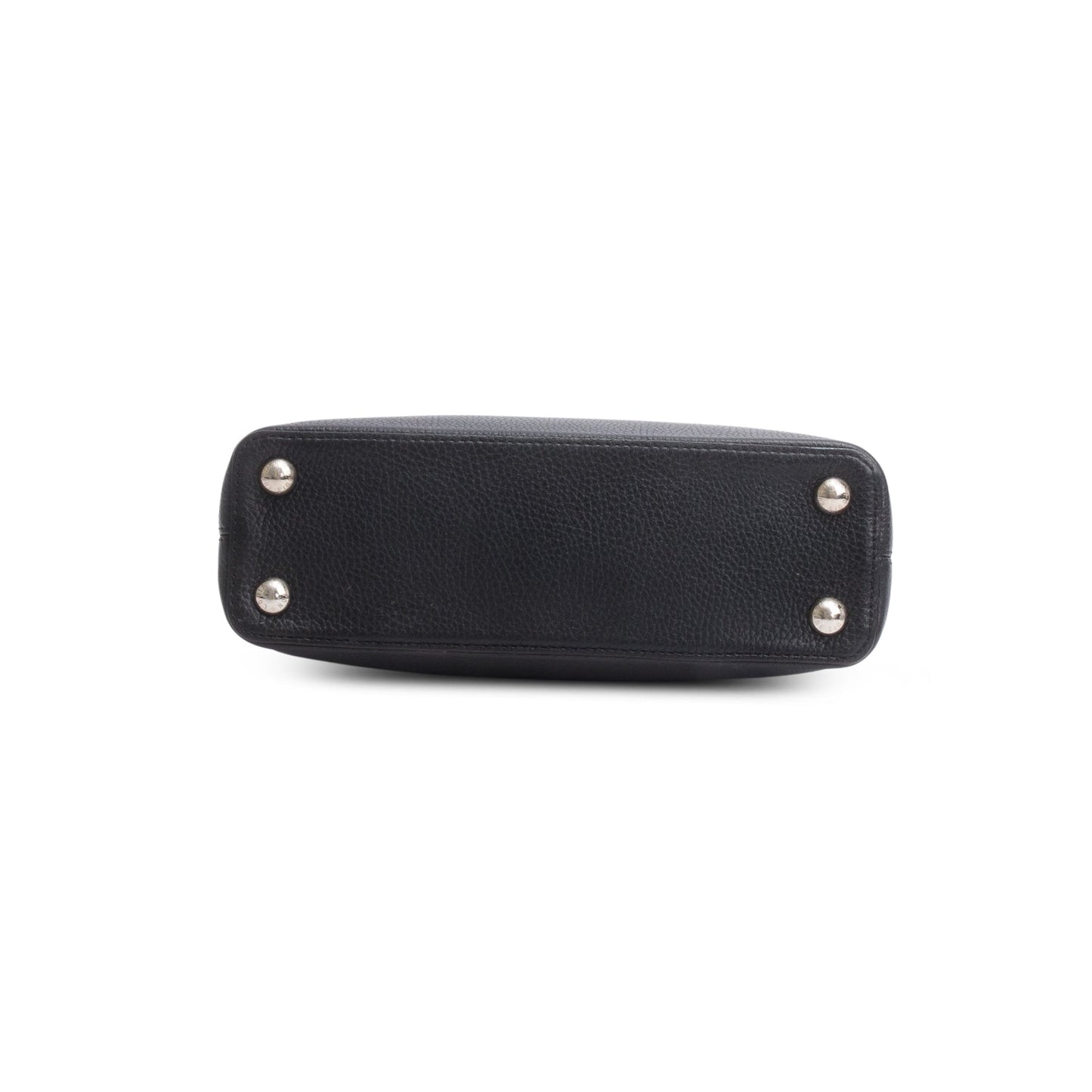 Louis Vuitton Black Taurillon Mini Capucines
