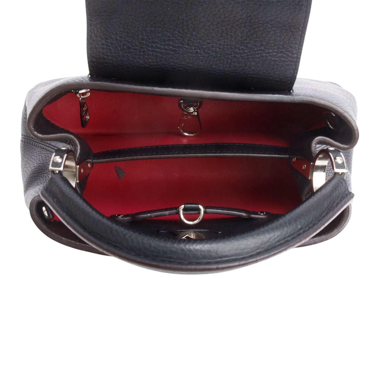 Louis Vuitton Black Taurillon Mini Capucines