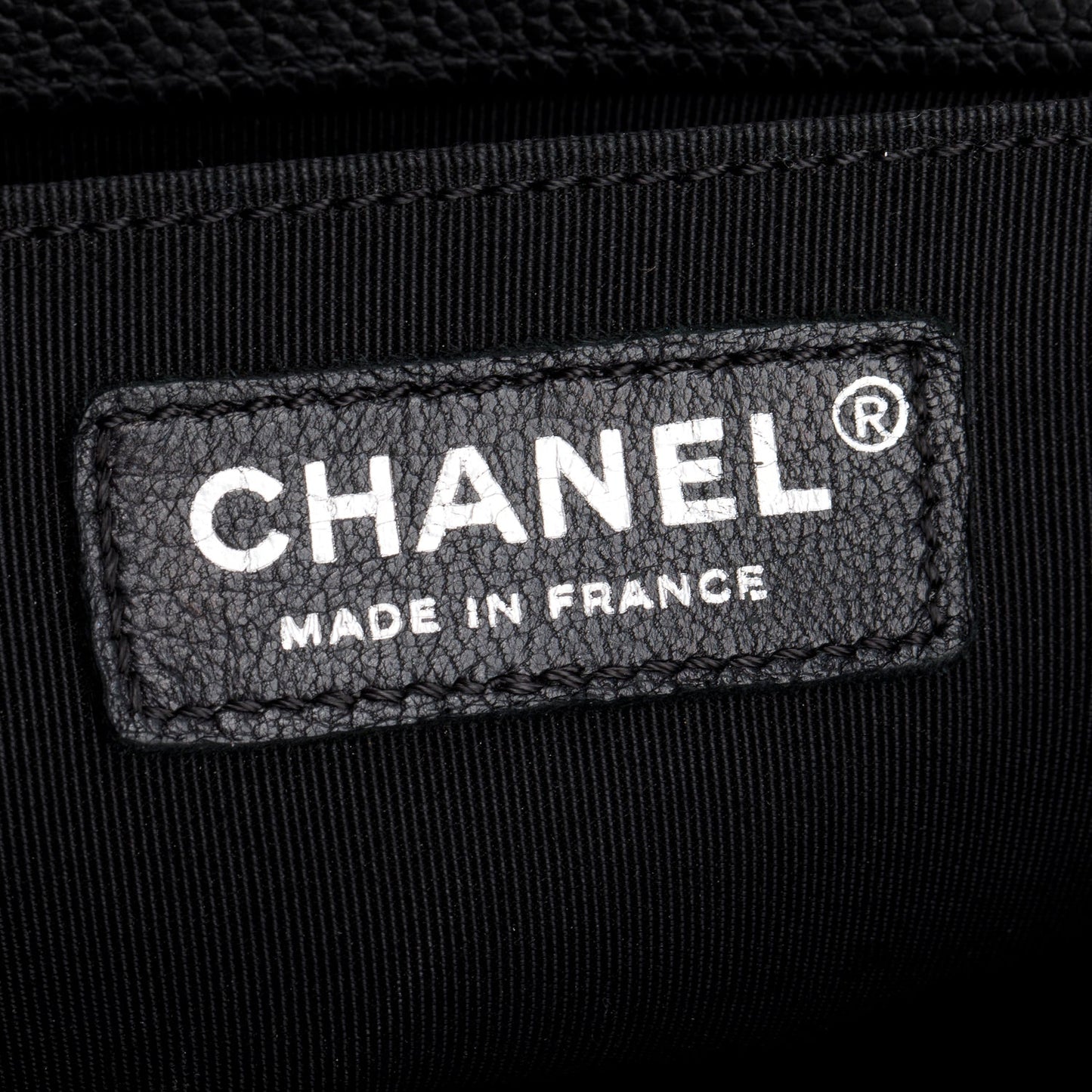 Chanel Black Caviar Quilted Medium Boy Flap Bag