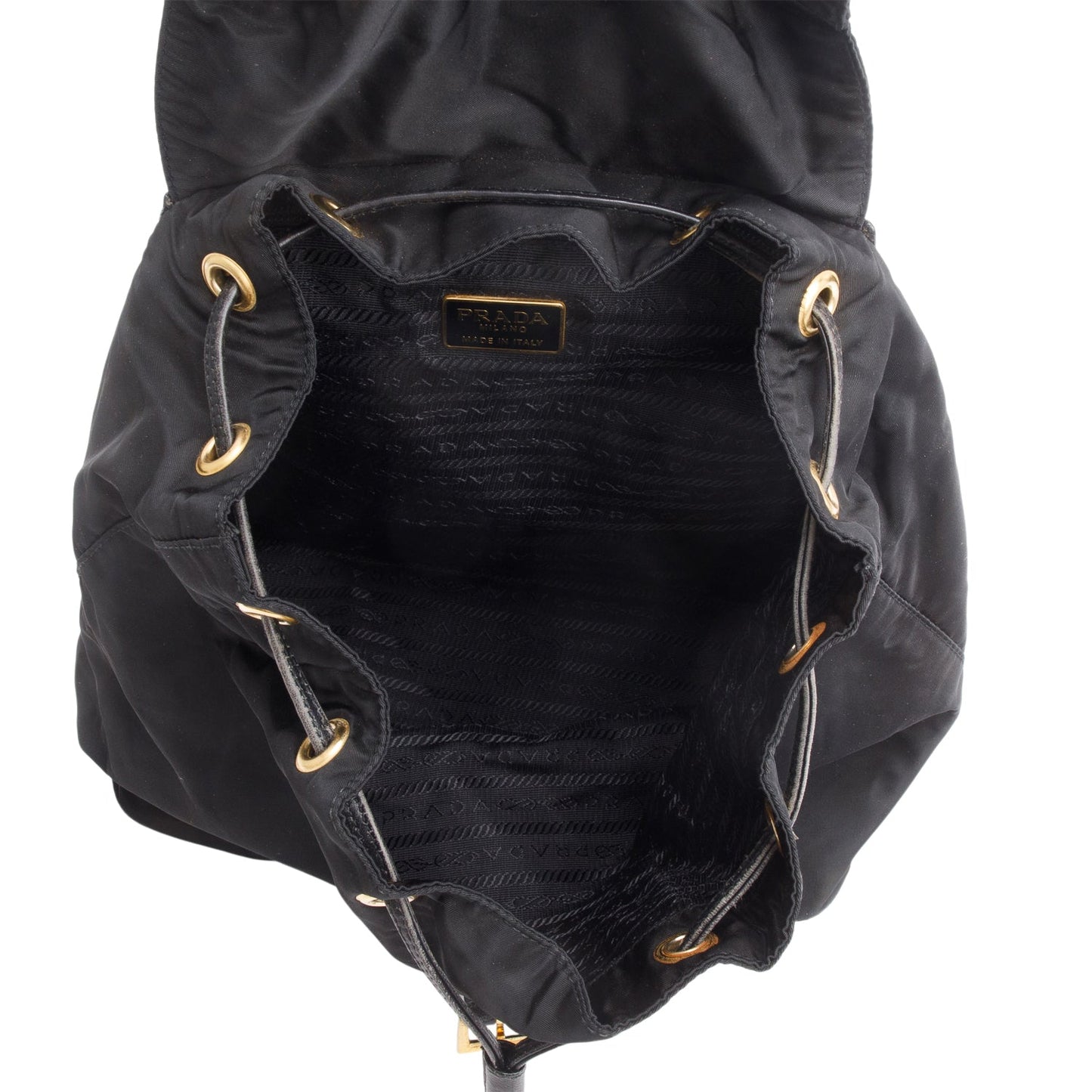 Prada Black Tessuto Nylon Backpack