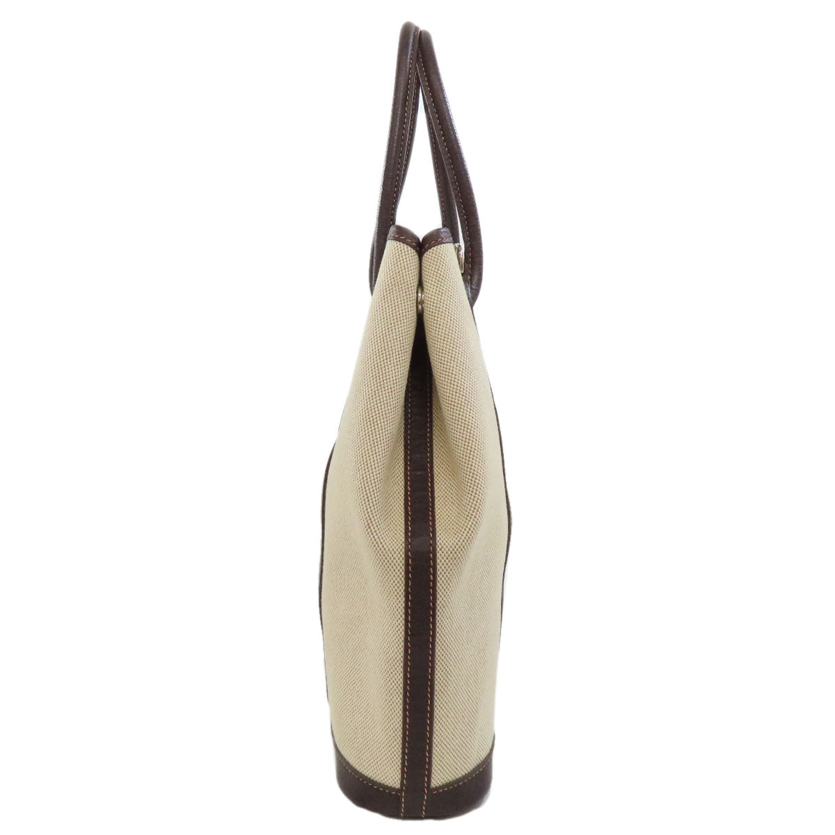 HERMES Handbag Tower ash Brown Garden File SilverMetal Women