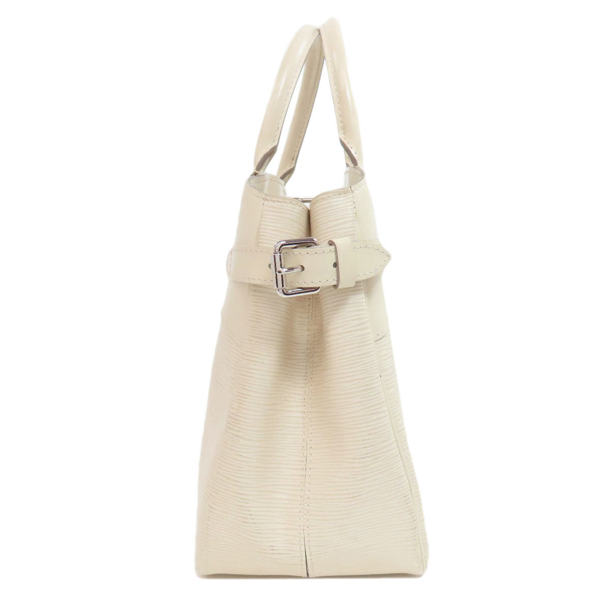 LOUIS VUITTON Handbag M5926J Epi white Passy PM Women