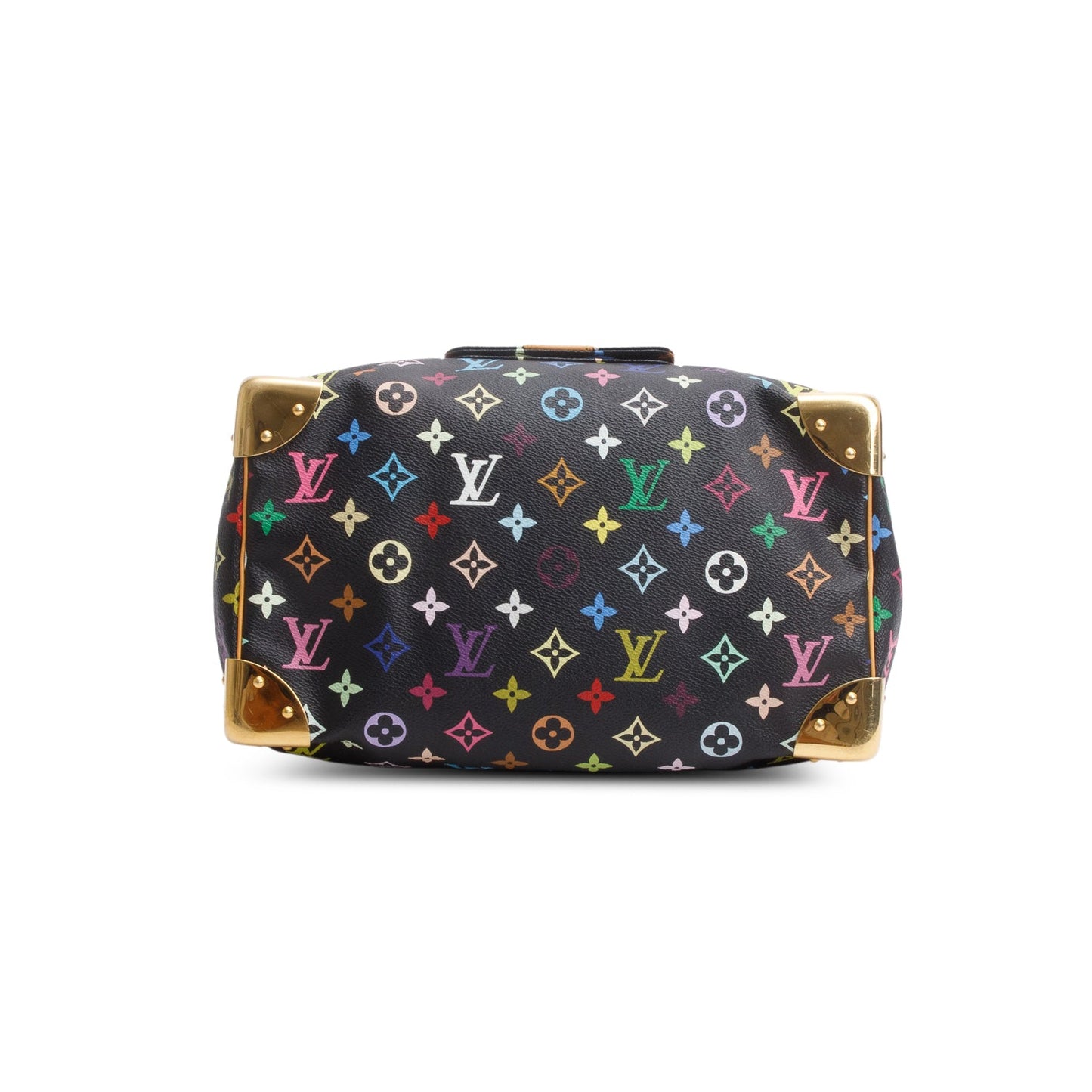 Louis Vuitton Black Monogram Multicolor Speedy 30