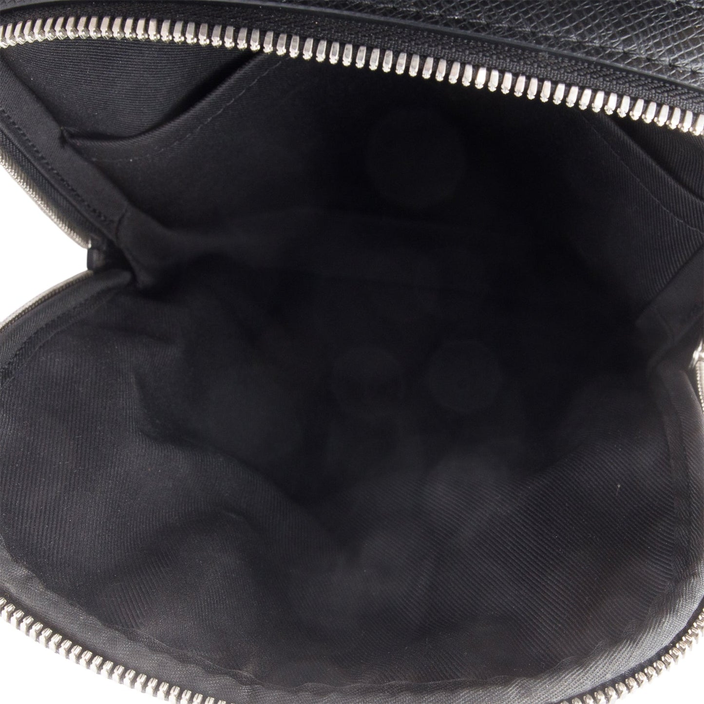 Louis Vuitton Black Taiga Leather Sac Avenue Slingback NM