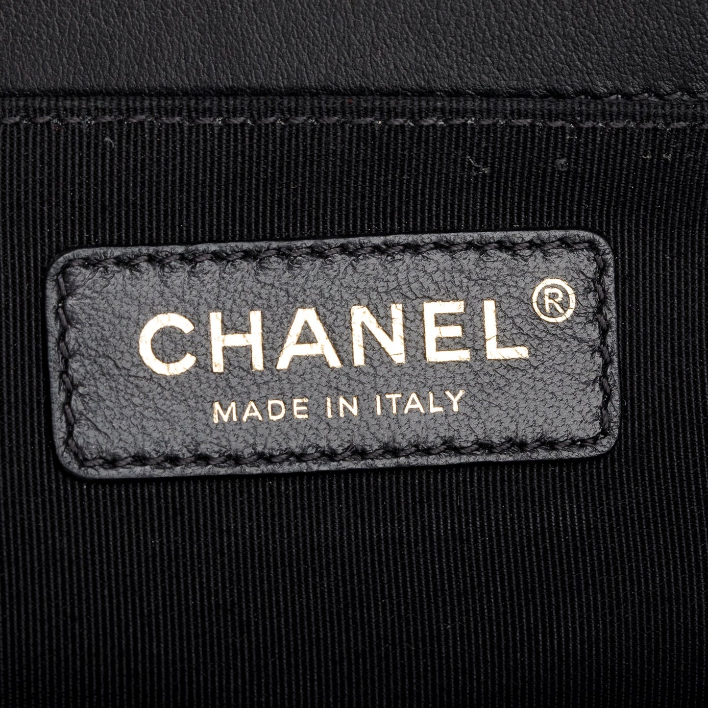 Chanel 2021 Black Quilted Lambskin Leather Small Boy Bag