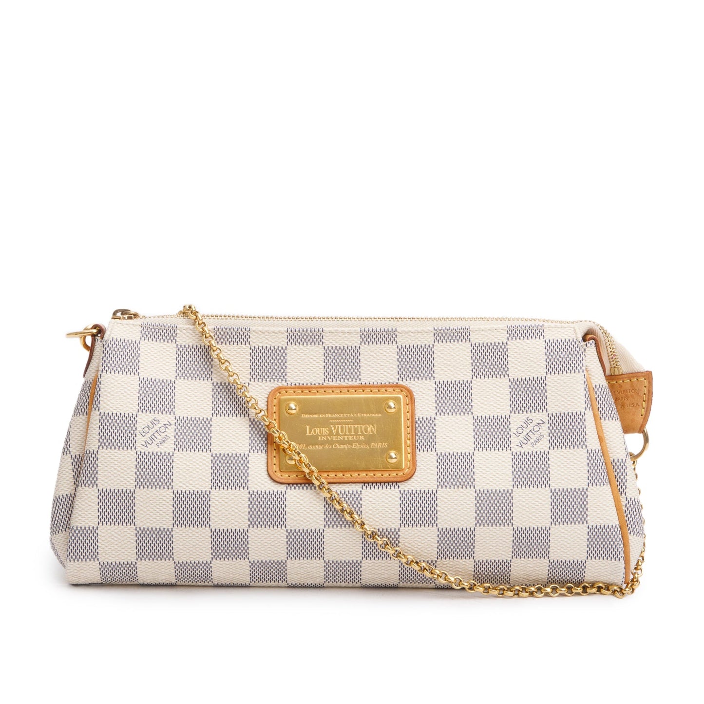 Louis Vuitton Damier Azur Eva Clutch