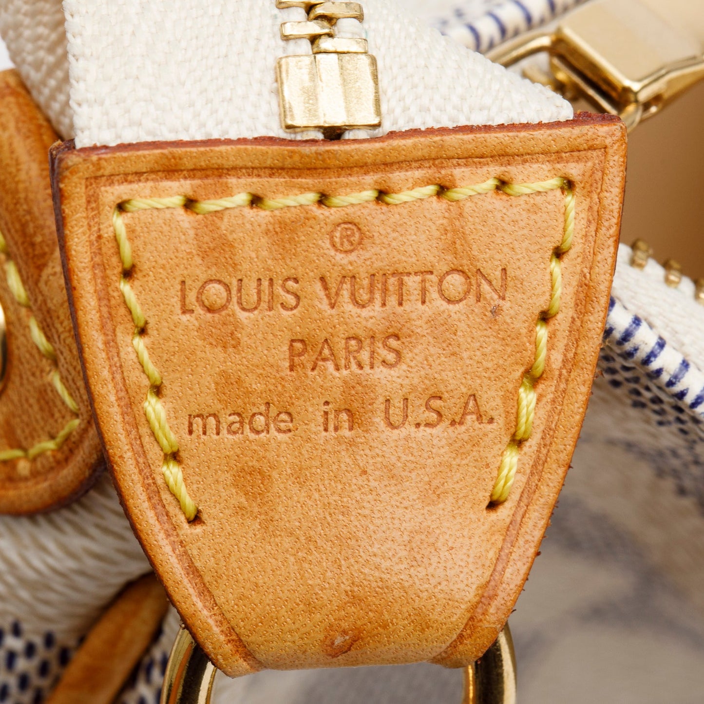 Louis Vuitton Damier Azur Eva Clutch
