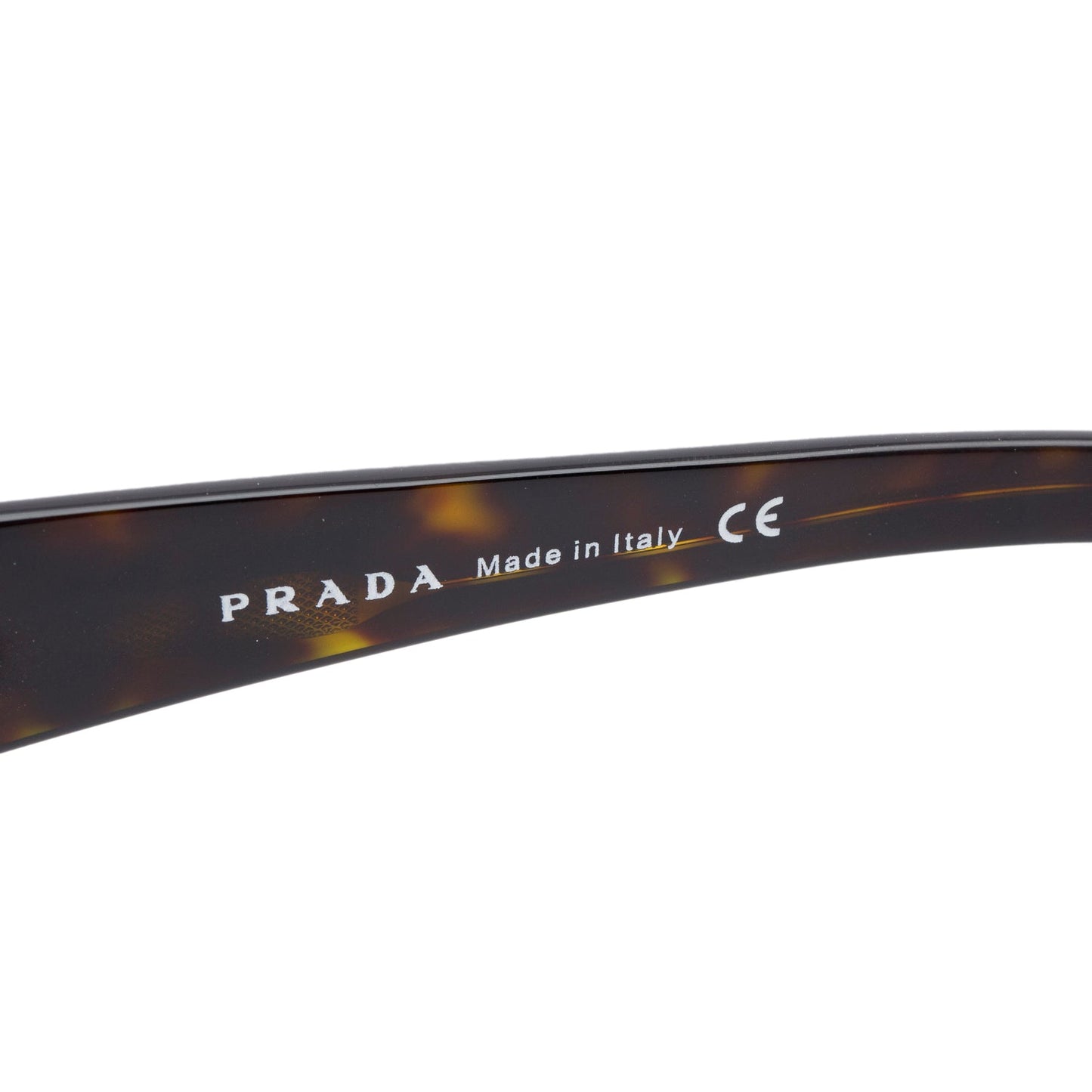 Prada SPR18I Tortoise Acetate Butterfly Frame Sunglasses