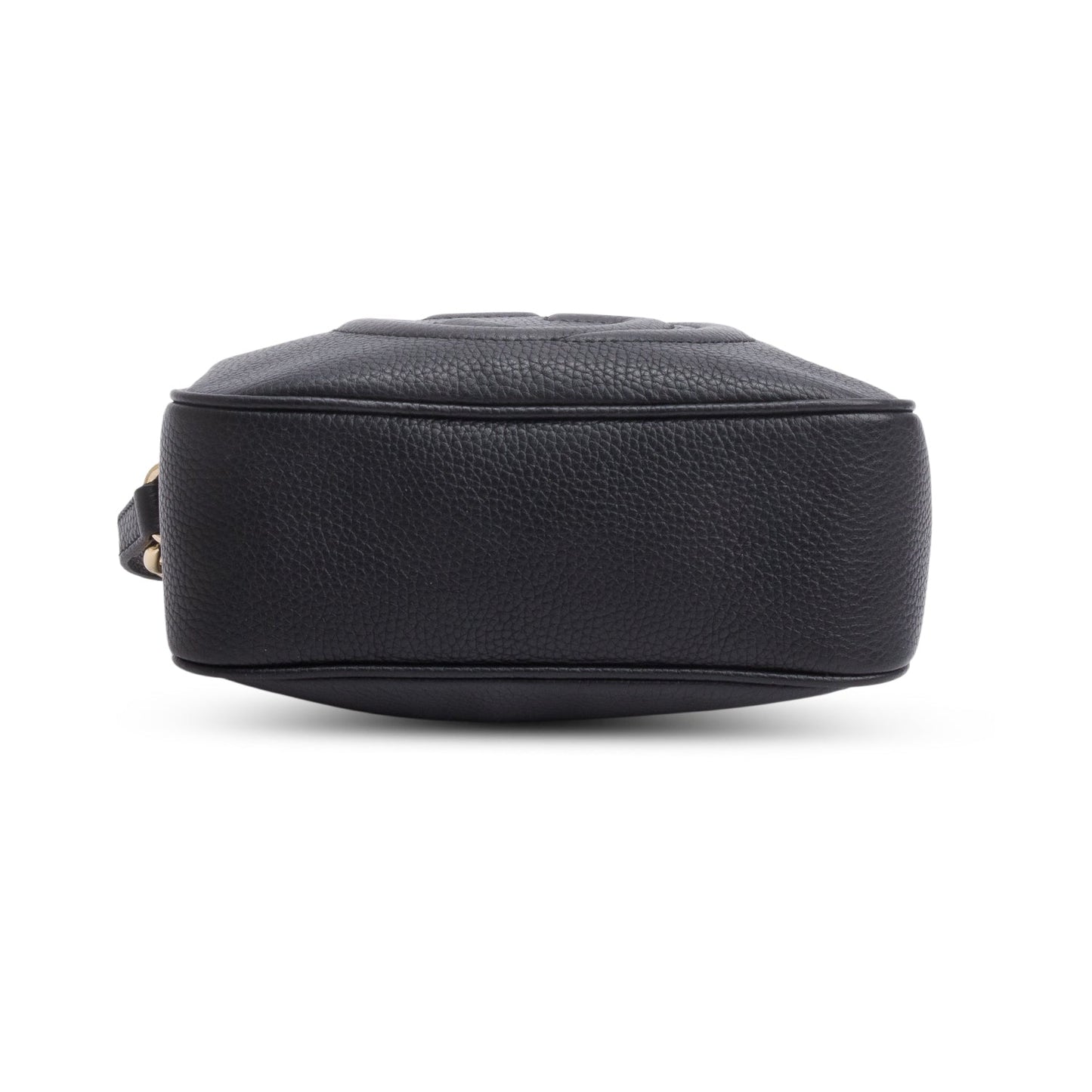 Gucci Black Pebbled Calfskin Small Soho Disco Bag
