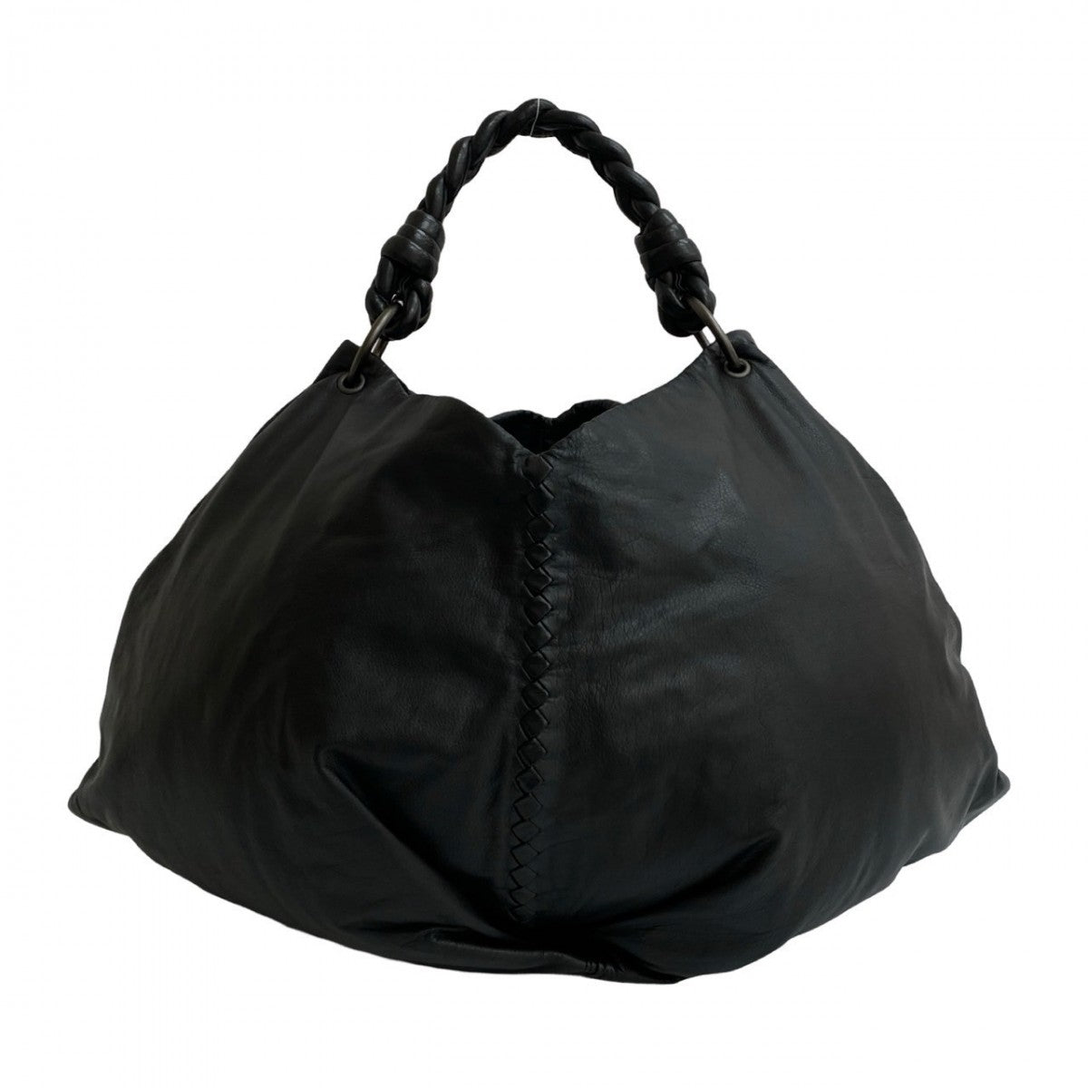 BOTTEGAVENETA Handbag leather black