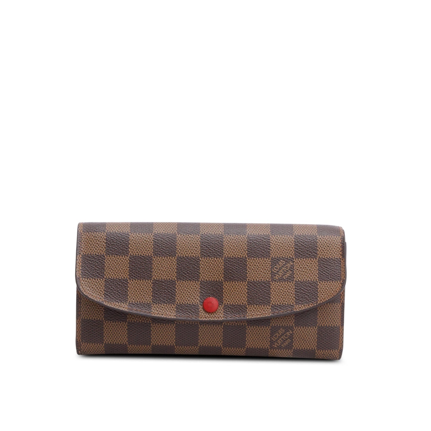 Louis Vuitton Damier Ebene Emilie Wallet
