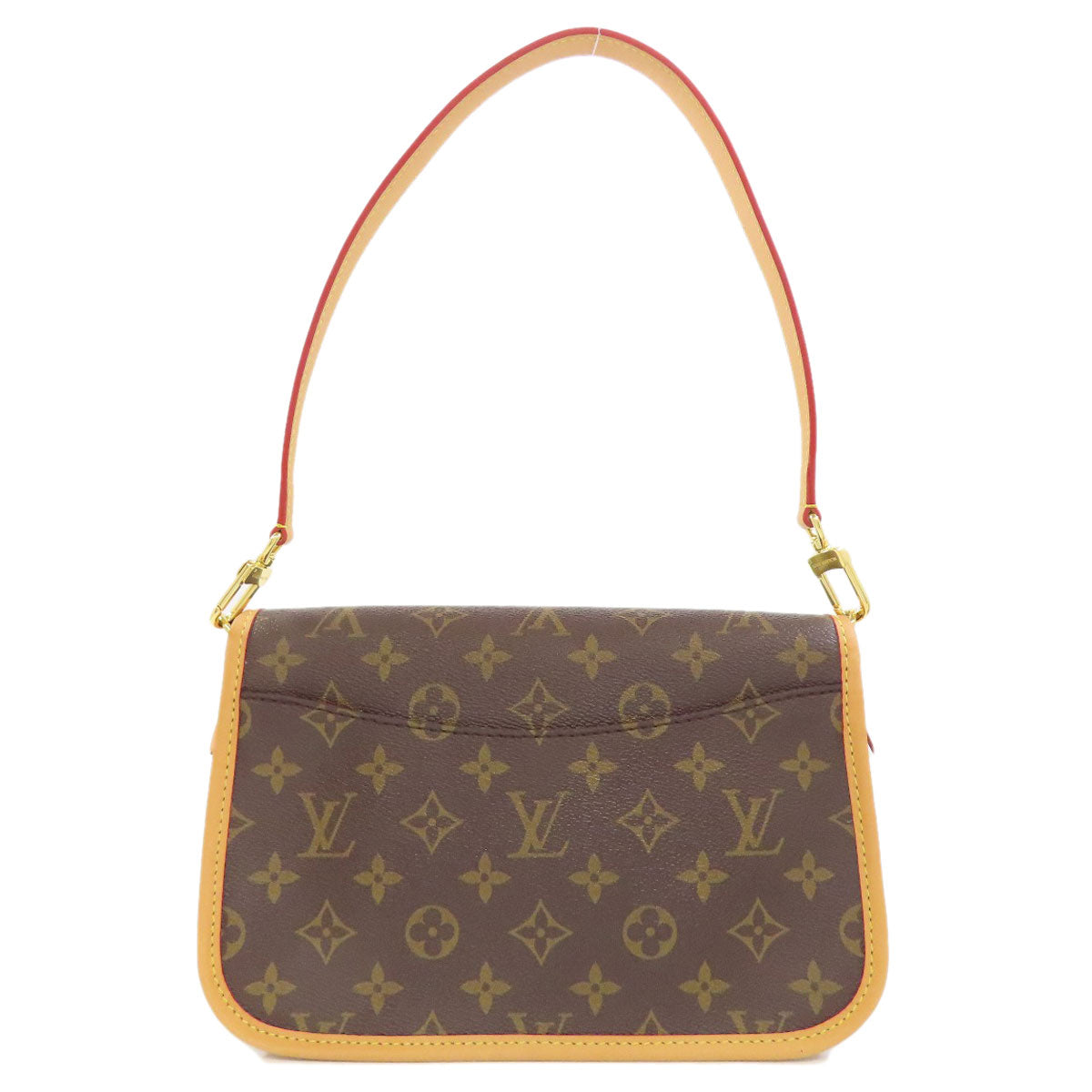 LOUIS VUITTON Shoulder Bag M46049 Monogram canvas Brown Diane NM PM Women