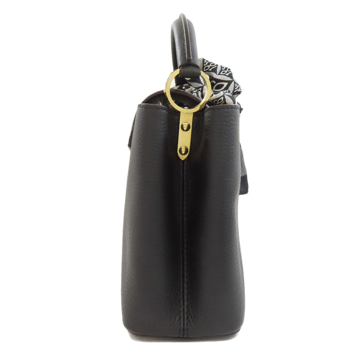 LOUIS VUITTON Handbag M94755 Calfskin black Capusine BB Women