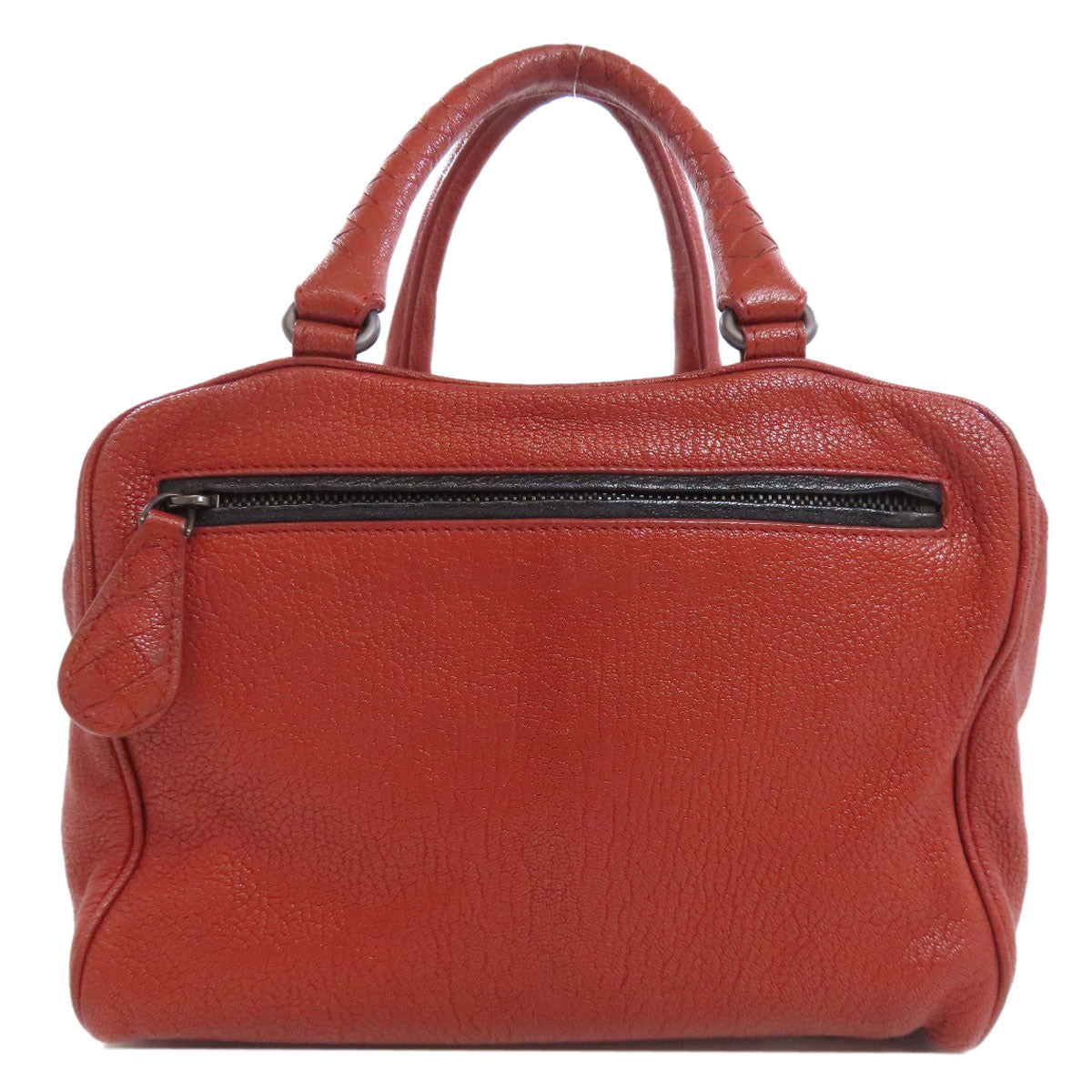 BOTTEGAVENETA Handbag leather Brown logo Women