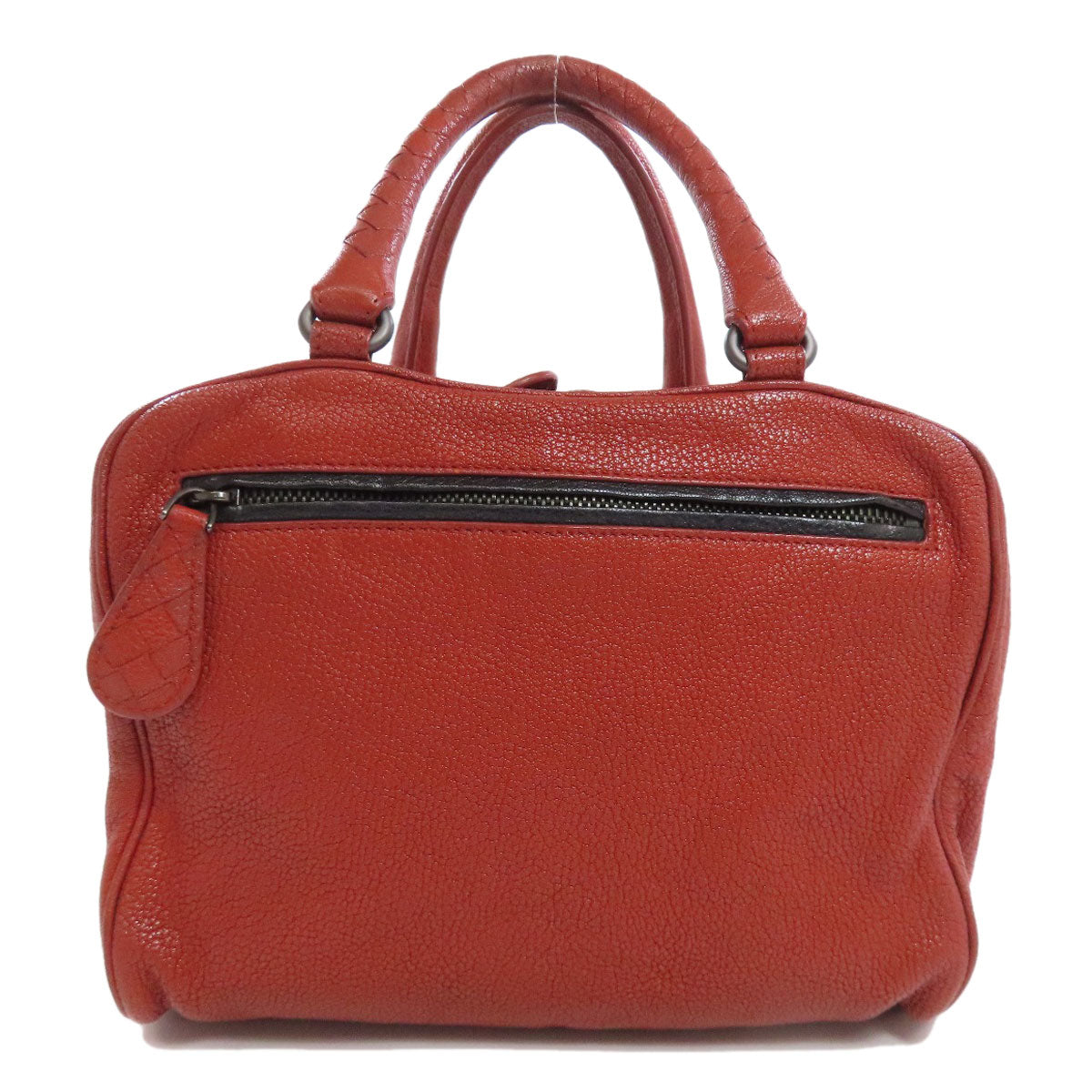 BOTTEGAVENETA Handbag leather Brown logo Women