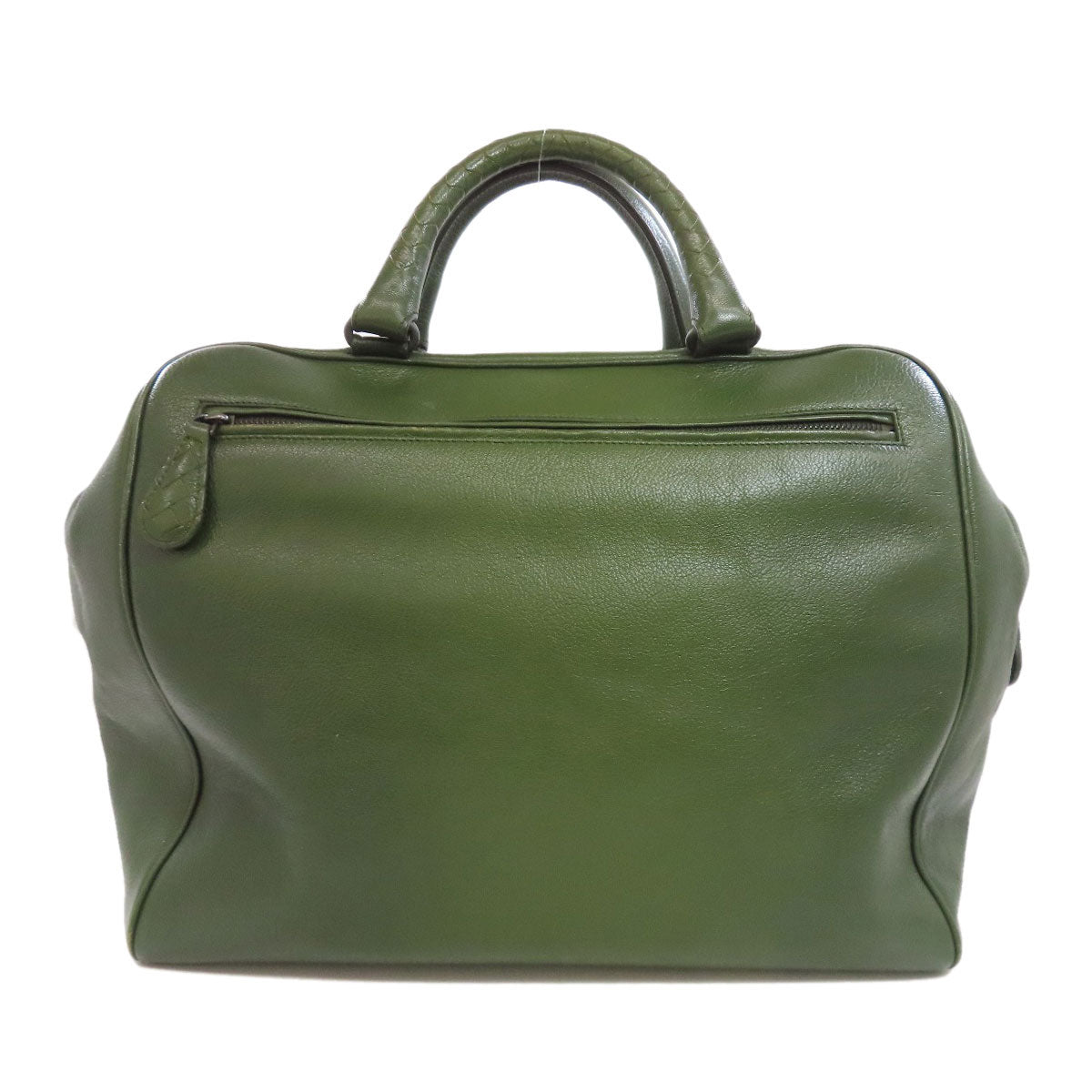 BOTTEGAVENETA Tote Bag leather green logo Women